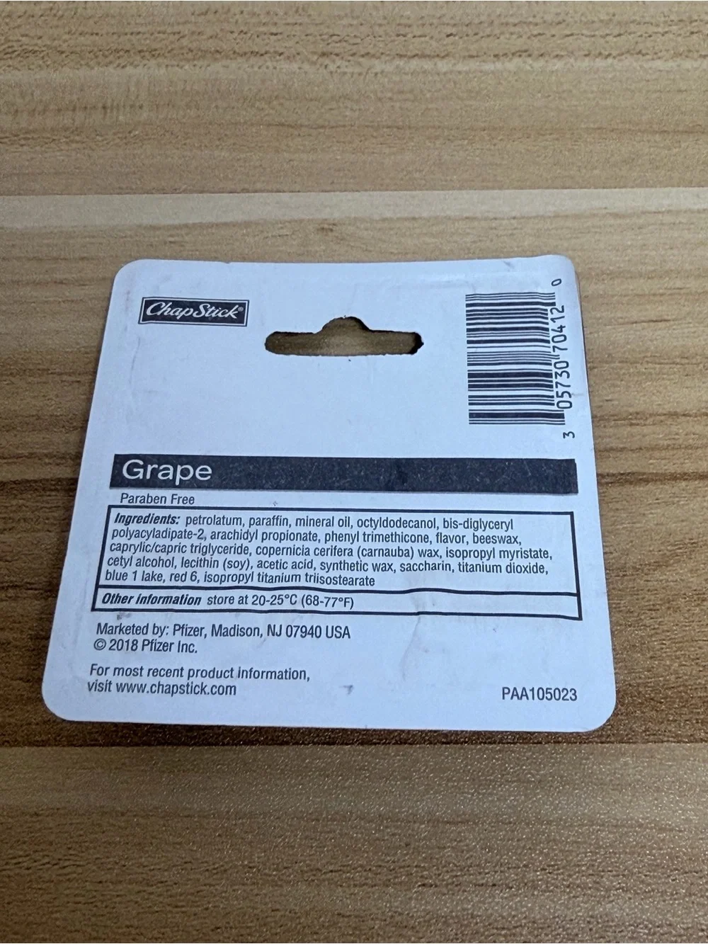 ChapStick Grape Flavor Scented Lip Balm Rare Discontinued New and Sealed